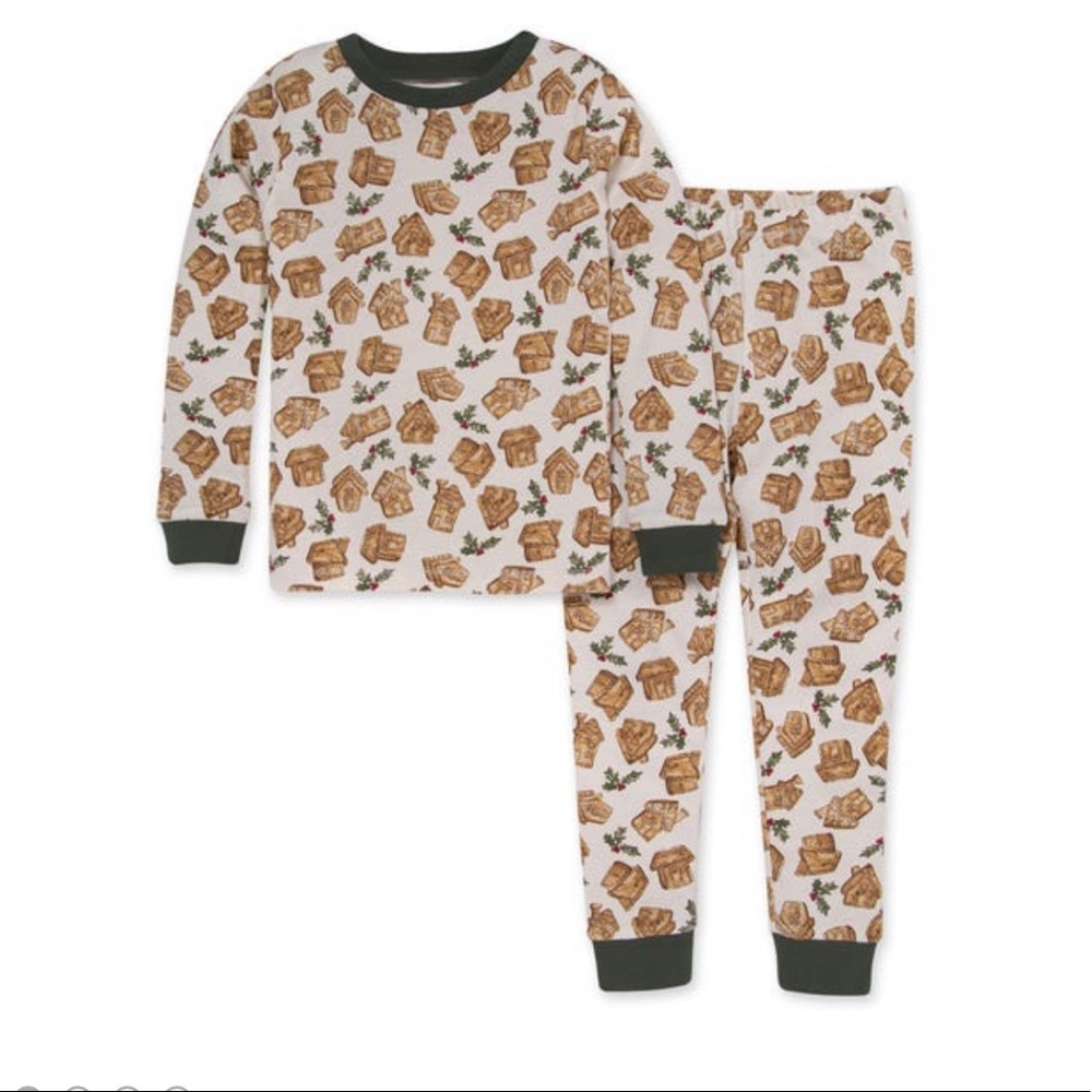 Burt’s Bees Gingerbread Pajamas | Holiday | 2T